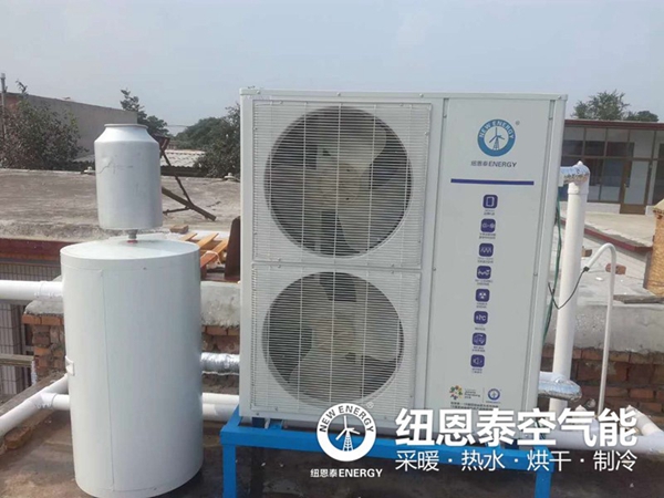 工厂热水选用空气能热泵，舒适稳定又节能