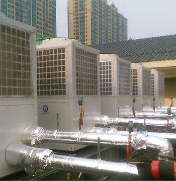 空气能热泵热水器成宾馆酒店热水热门解决方案