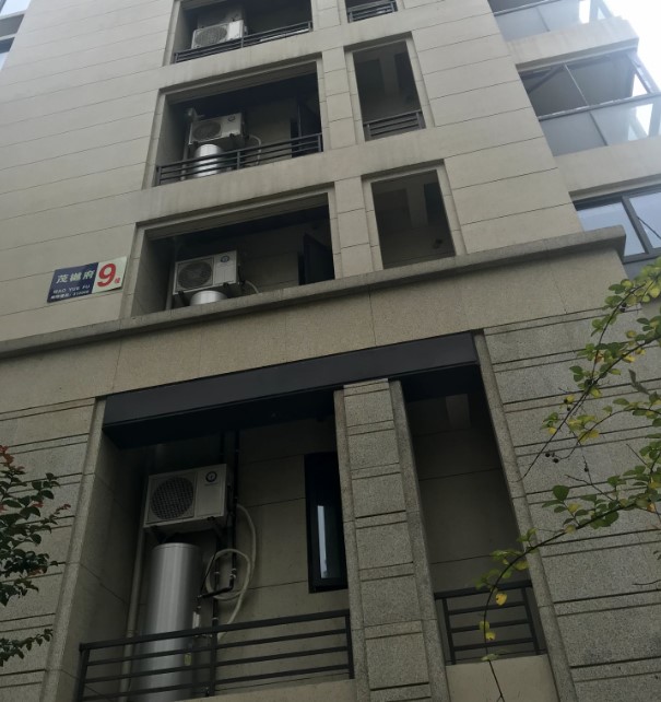 小区用纽恩泰空气能热水器